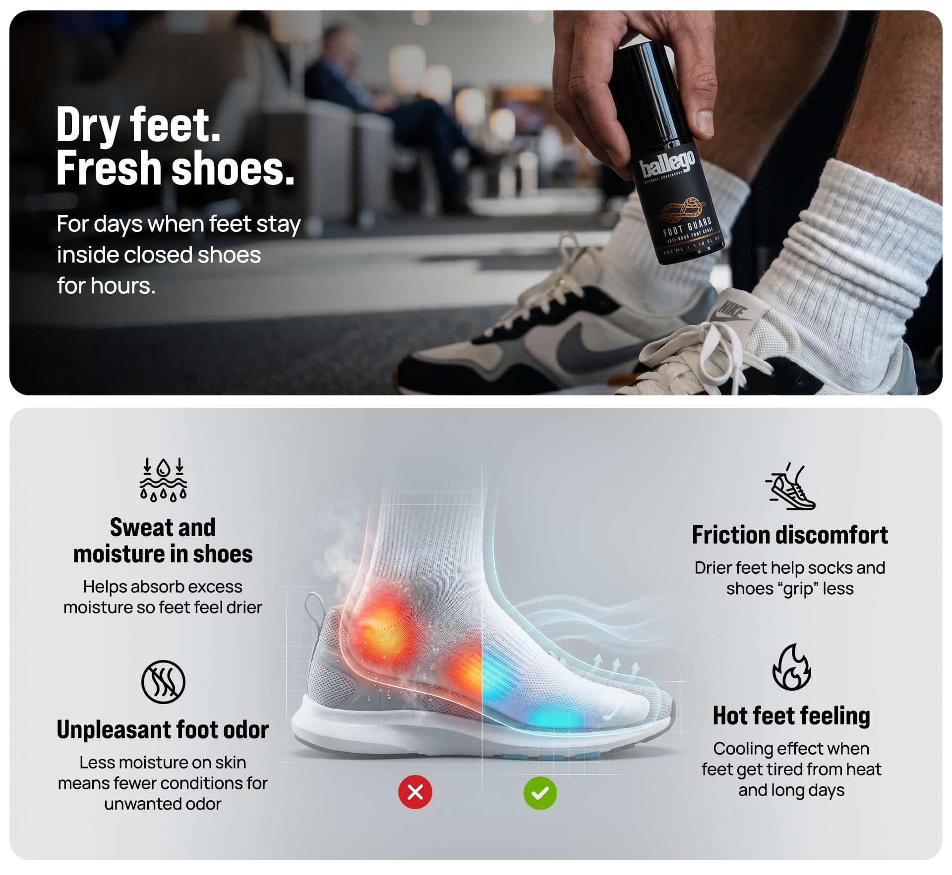 Foot Guard — benefits