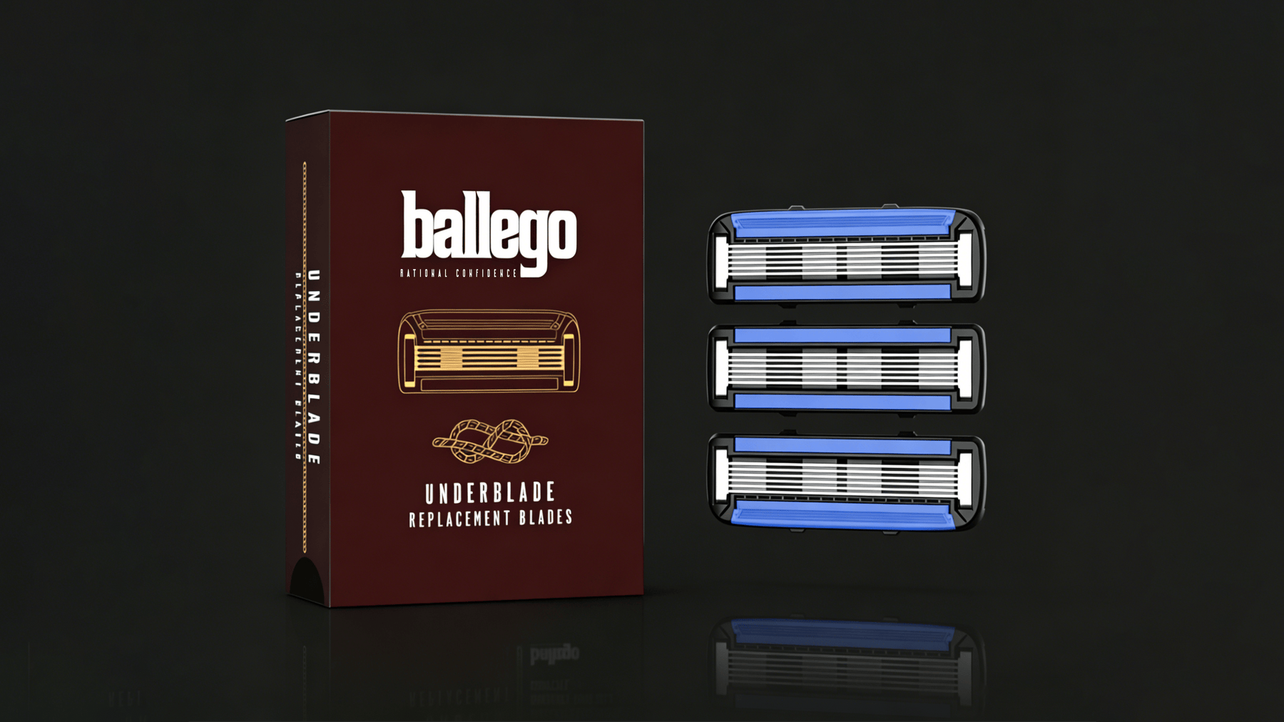 Ballego Underblade Shaver Blades