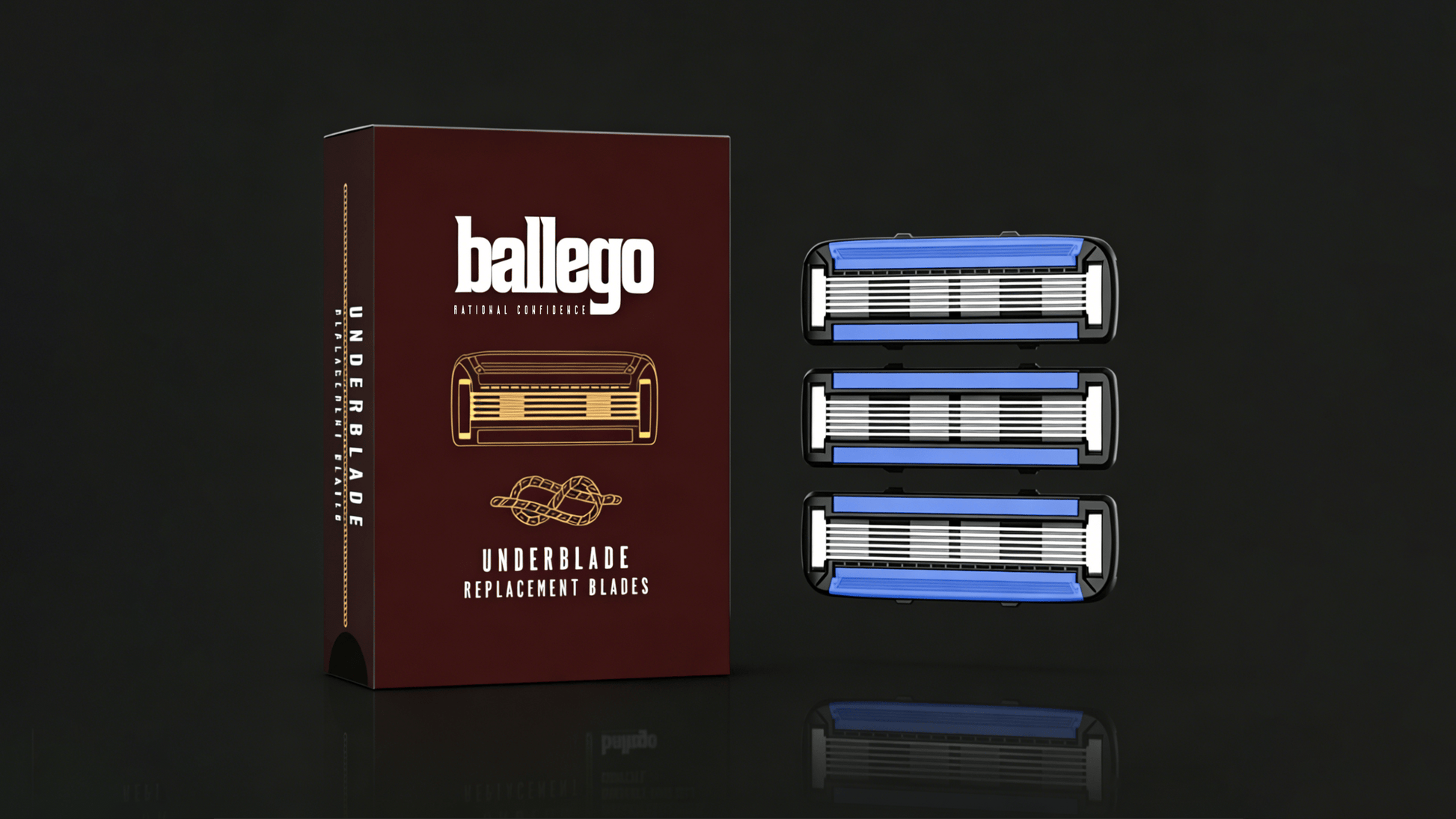 Ballego Underblade Shaver Blades